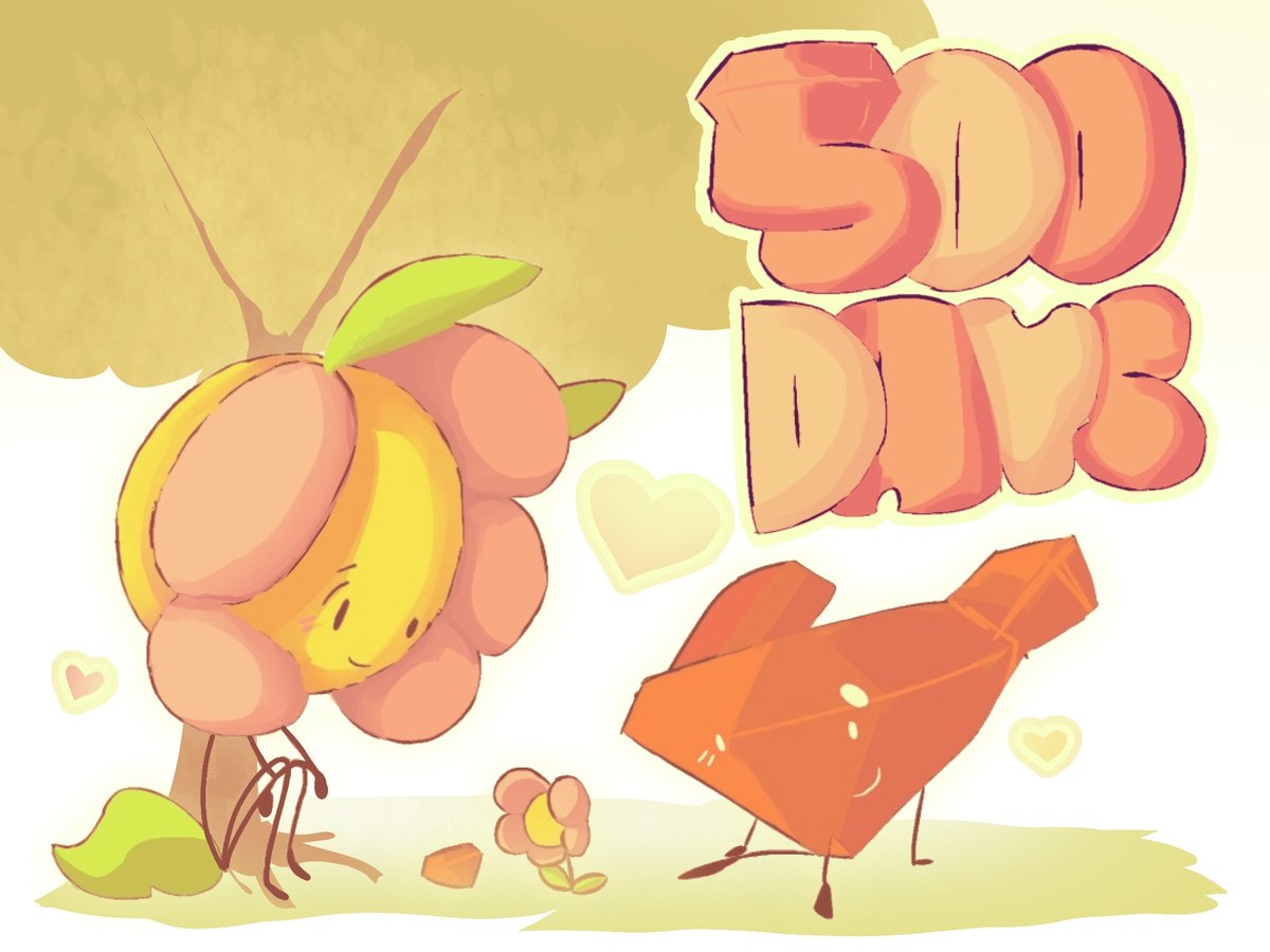 dailyflowby's tweet photo. DAY 500🎉🎉🎉🎉 (sketch by 🍏, lineart by 👒, colored by 🌸, shaded by 🐟, and rendered by 🍀!) https://t.co/QHBoSBcVfG