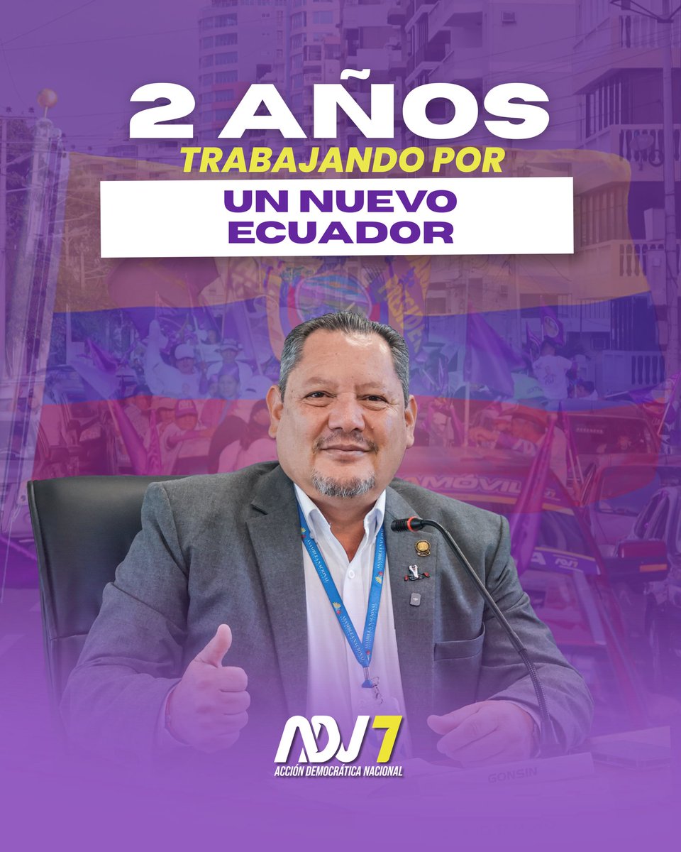Fabri_Tamayook's tweet photo. 2 años de trabajo, compromiso y cercanía con la gente 💜
ADN ha crecido recorriendo cada espacio, escuchando a miles de personas y consolidando un proyecto político que hoy sigue avanzando con fuerza y convicción 🤝
#FabricioTamayoAsambleísta #BancadaAdn #DanielNoboa #2AñosDeADN7 https://t.co/RIe9Xx2iSP
