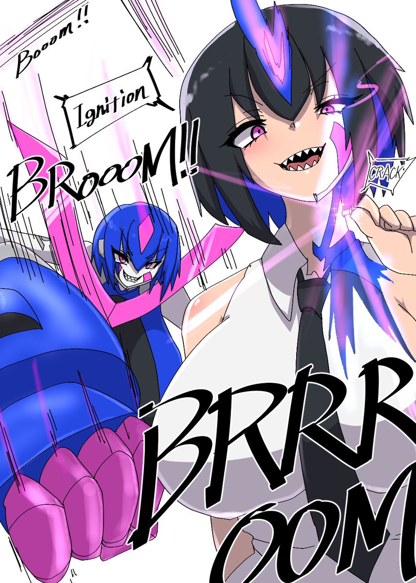 うちのこらくがき
点火するブルーフレアさん

首にあるキーを回せば一瞬で本来の姿に変身するぞ 