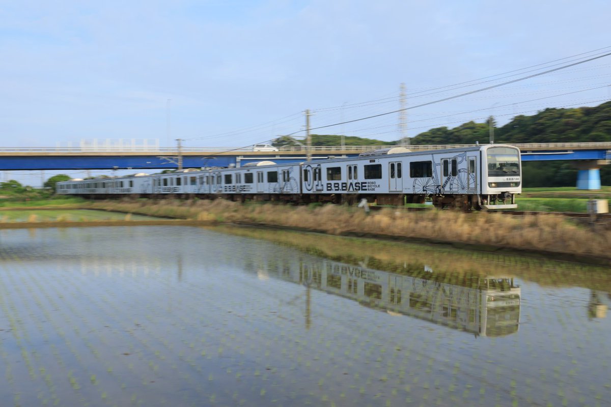 MyamaGjp's tweet photo. 今日のBBBase
B.B.Base佐倉・銚子
総武本線で来て成田線で帰る臨時快速です
2026.5.23 #bbbase https://t.co/SPvXpboFQQ