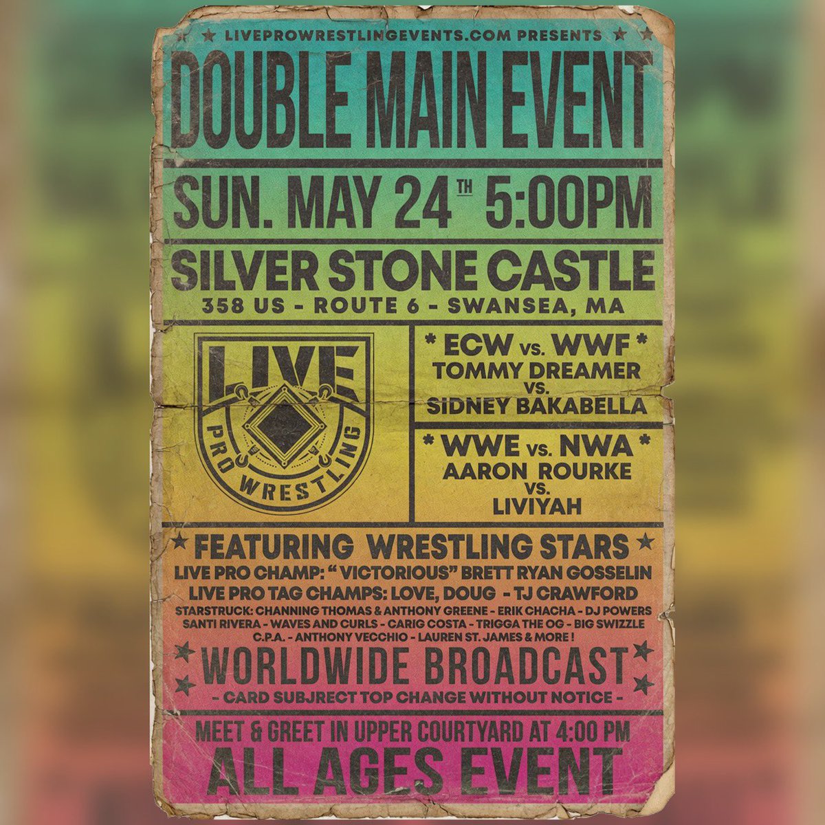 LIVE Pro Wrestling tweet media