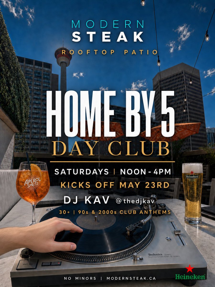 ModernSteakCA's tweet photo. We kick it off today at noon on the rooftop! https://t.co/QLUNrEfzho