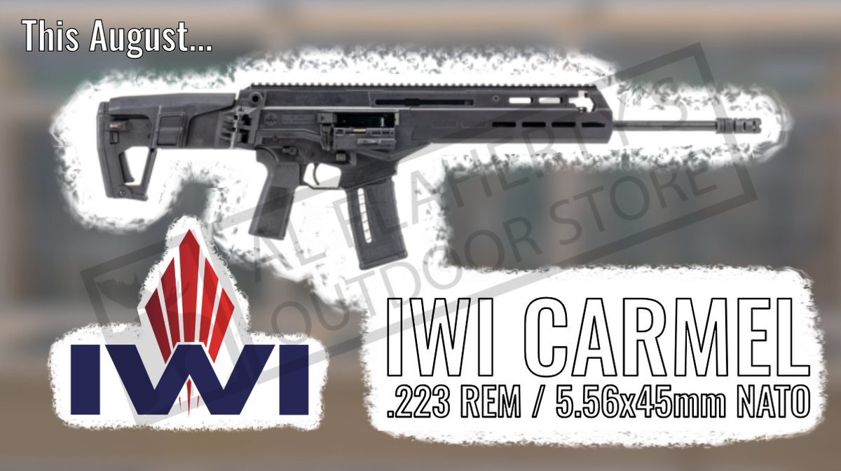 alflahertys's tweet photo. Remember IWI? They're back! (in August 2026)
#IWI #madeinisrael #alflahertysoutdoorstore
Web Page: https://t.co/jIgPbwLWhT https://t.co/1oTPR5Qsc8