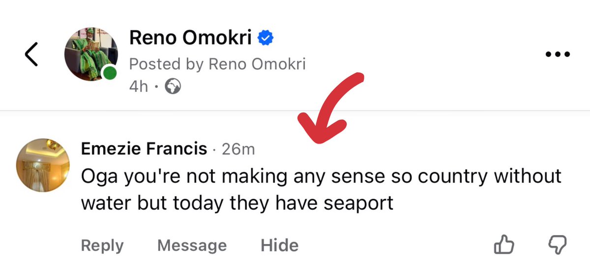 Reno Omokri tweet media