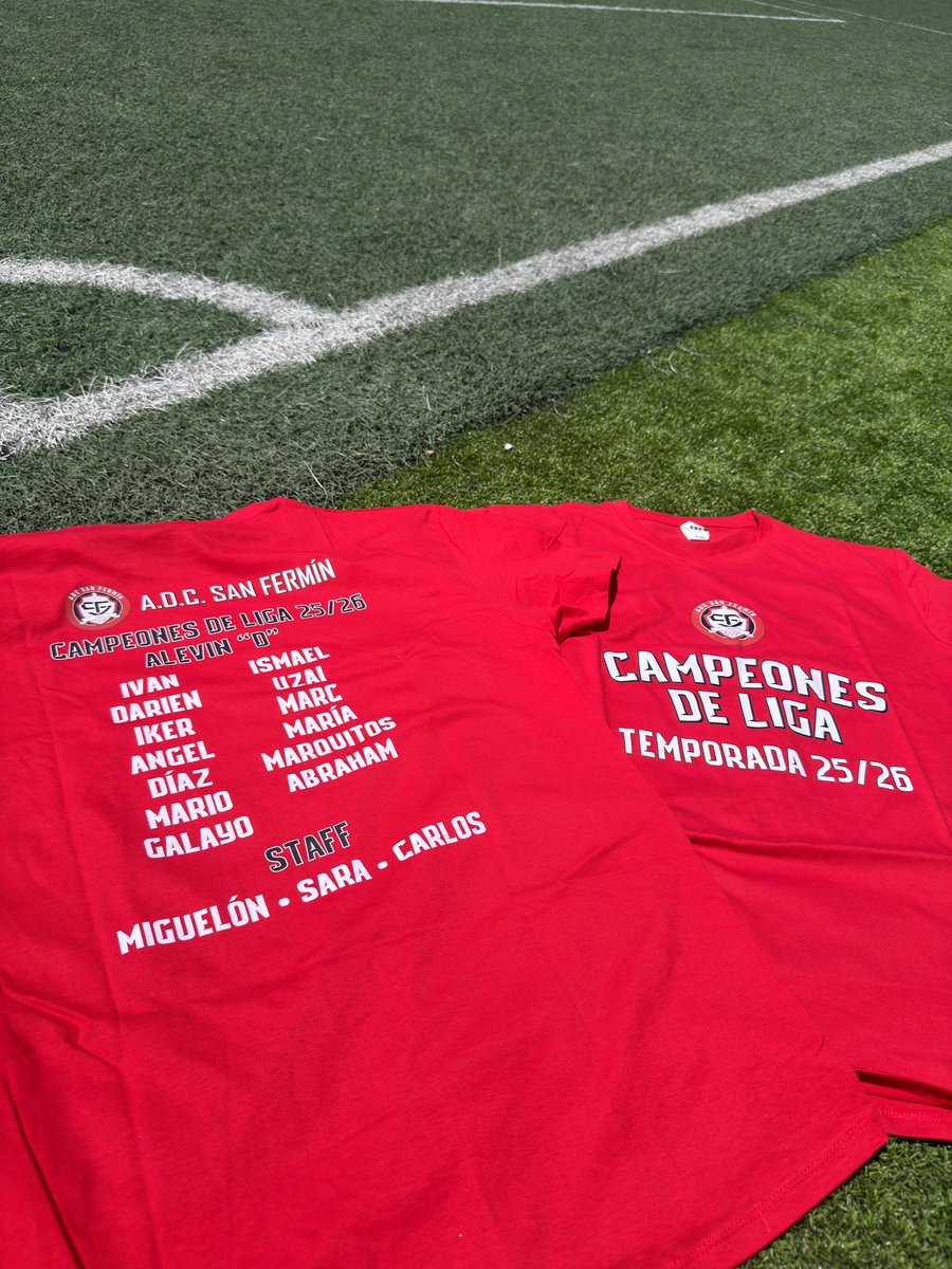 adcsanfermin's tweet photo. ¡Somos campeones! Enhorabuena, alevín d. https://t.co/oxwPWYhrV6