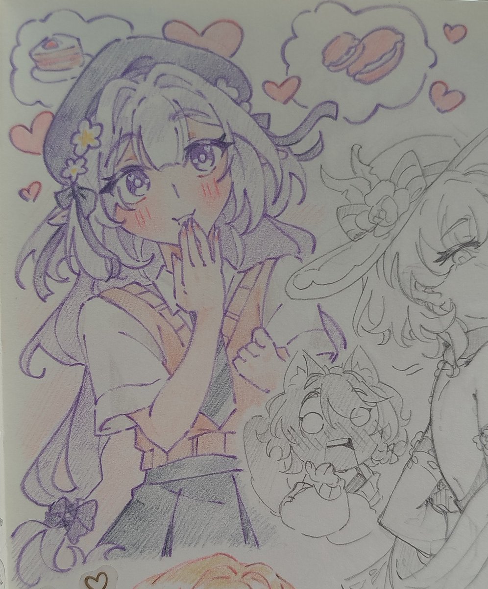 Littlemmmonster's tweet photo. 💌💌💌

#castorice #silverwolf #evernight #hsr #honkaistarrail https://t.co/pMp91h0vI2