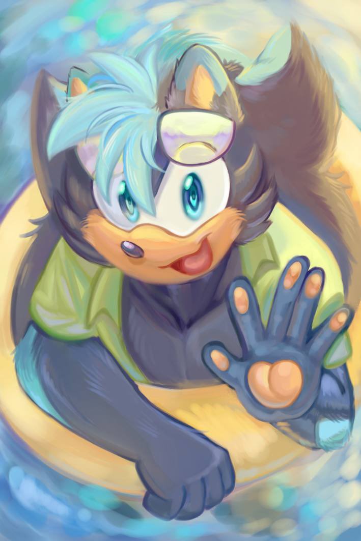 @SPD64 Giving my boi a go w his multiple forms x3 Vonnes is his name