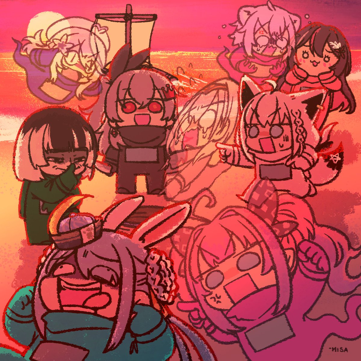 Misaネキ @ 日本人のフリしてる海外ネキ Commission open/依頼受付中 tweet media