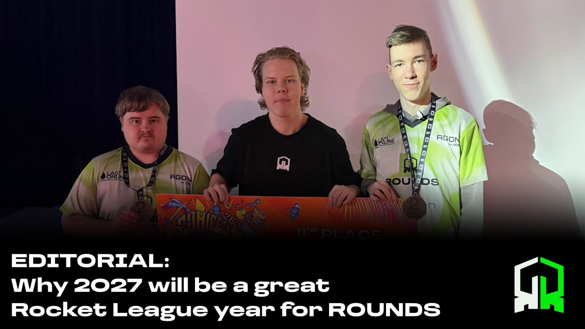 RoundsGG's tweet photo. EDITORIAL: Why 2027 will be a great Rocket League year for ROUNDS 📈

Let’s dive deep into the reasons why we think there’s no better time to jump on the ROUNDS hype train for RLCS.

📰 Read the article: https://t.co/kOIQQsUJWW

#esportsfi #rl | #LOADTHEROUNDS