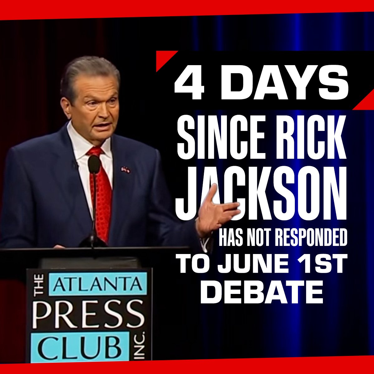 burtjonesforga's tweet photo. Georgians deserve answers from Rick Jackson. https://t.co/6c6dsh6Urg