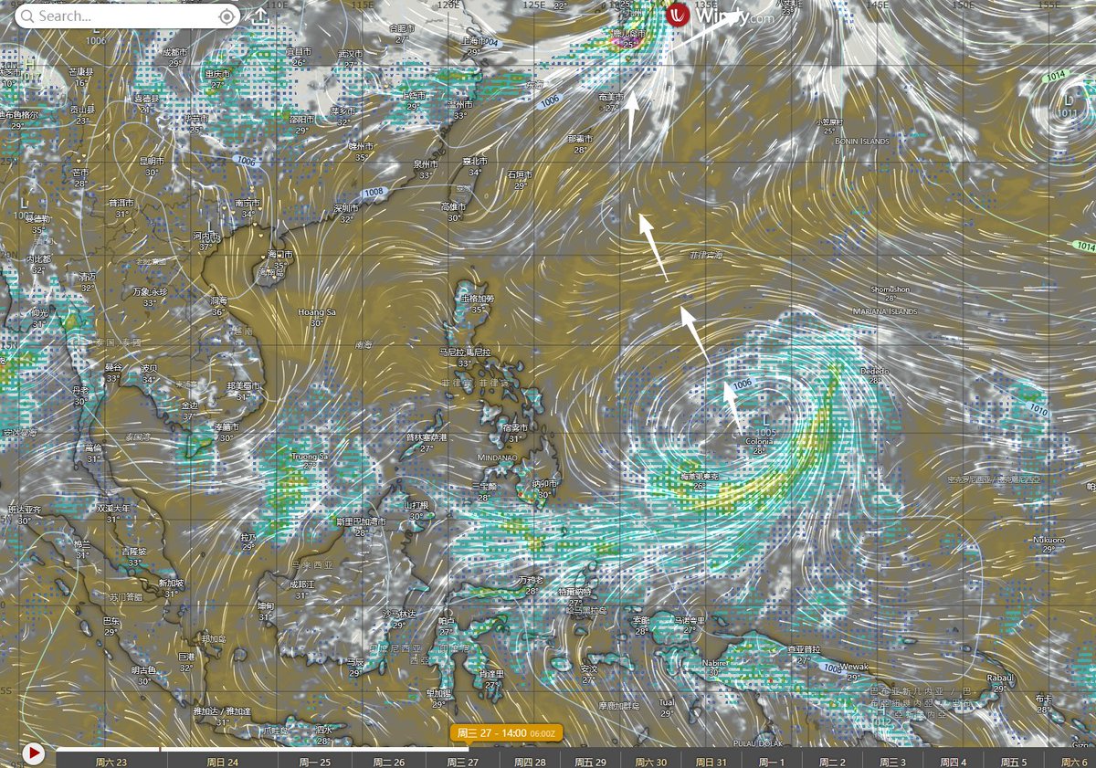 CaoMeow's tweet photo. @geoign It looks like a typhoon is actually forming.😅 https://t.co/yyPHUiCsTa