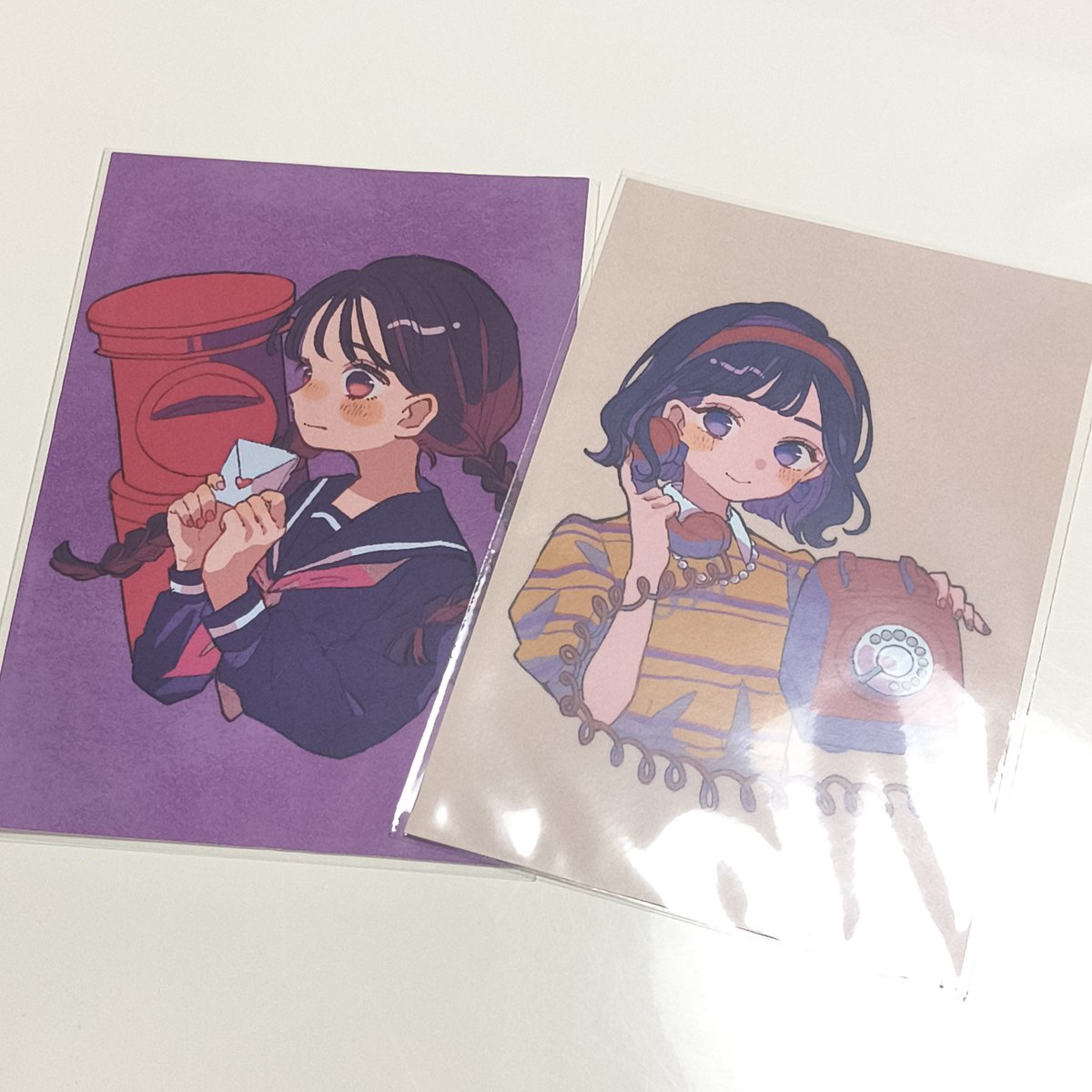 Len_09170's tweet photo. 「デザフェス戦利品」
前回のデザフェスで購入できなかったものを迎えでき嬉しいです☺️
新作を楽しみにしてますっ！
@kmm_712 https://t.co/4RncRRHKfb