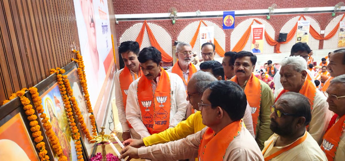 BJP Rajasthan tweet media