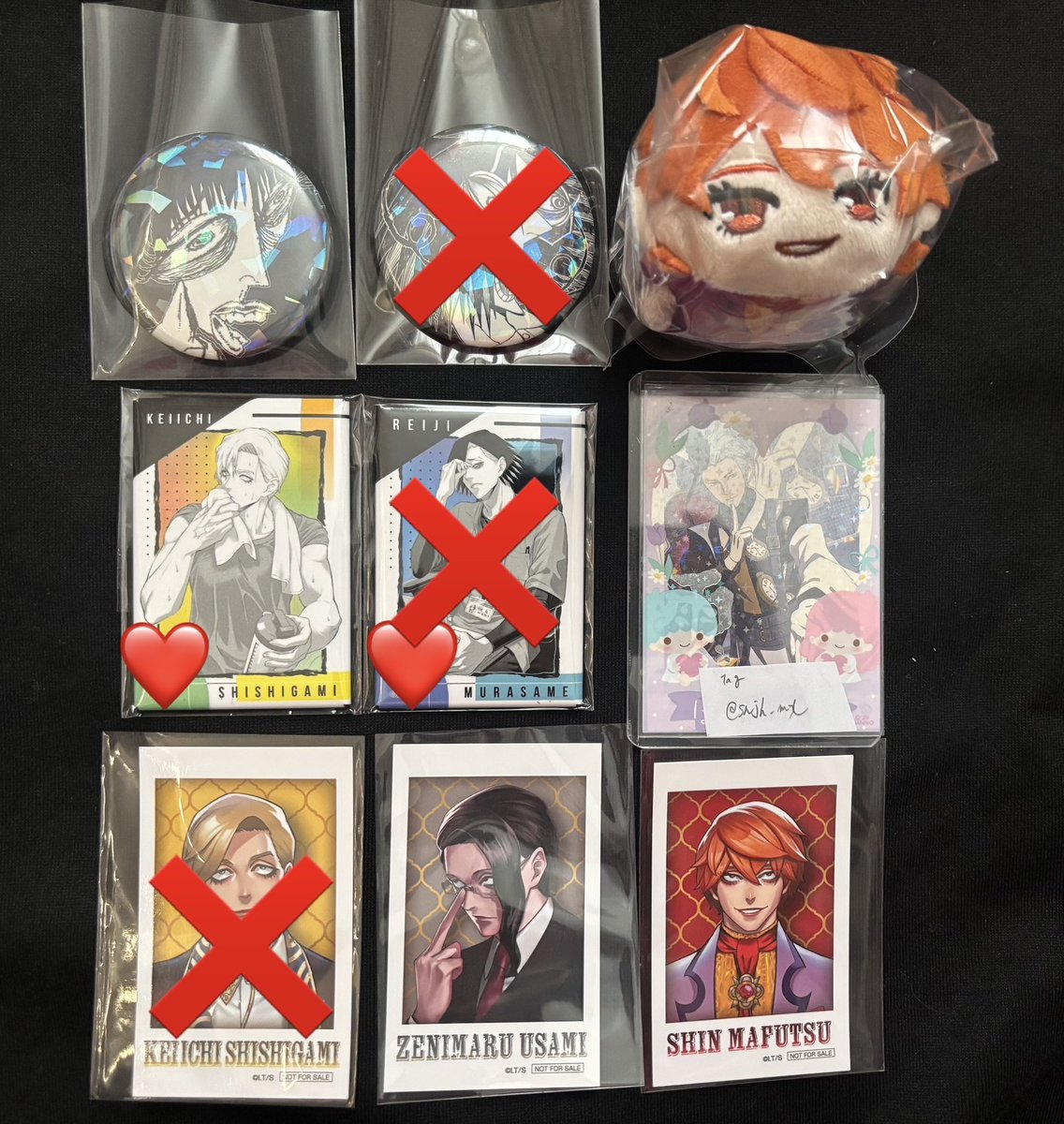 snjh_mx's tweet photo. 【交換】更新ver
ジャンケットバンク　キャラウムカフェ　メディコス　アクリルブロック　ステッカー　ごろりんマスコット　アクリルカード

譲→画像1.2枚目
求→同異種：叶（詳細3枚目）

異種交換で差額が発生した際はPayPayにてお支払い可

郵送での交換希望です
お気軽にお声掛けください https://t.co/OzwNmg7iZl