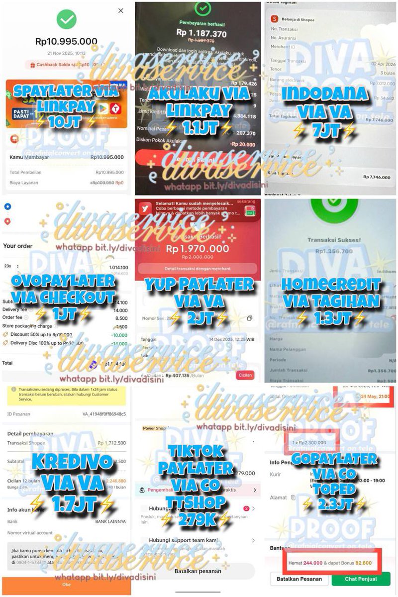 diva — open all transaksi gestun convert pulsa tweet media