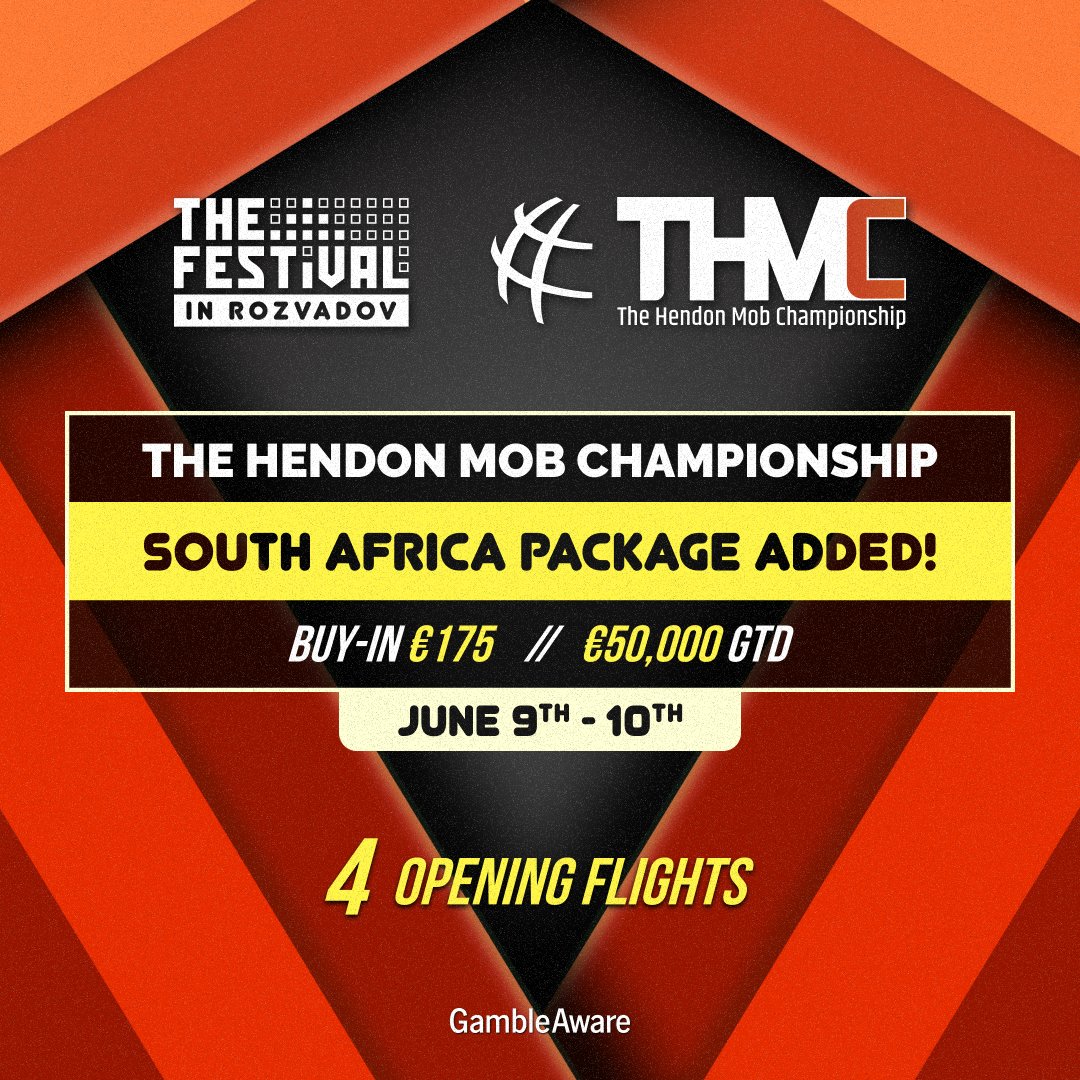 TheHendonMob's tweet photo. ๐จ๐ฟ โฃ๏ธ๐ We're going back to King's, where we had the largest ever #THMC event last year with our friends from @TheFestivalOG Series, with an incredible 2,417 entries.
๐
9-15 June
๐ธ #THMC 9-10 June
๐ King's Resort Live, Rozvadov ๐จ๐ฟ
โน https://t.co/p1RkAMbS54 https://t.co/LfNuolXSrc