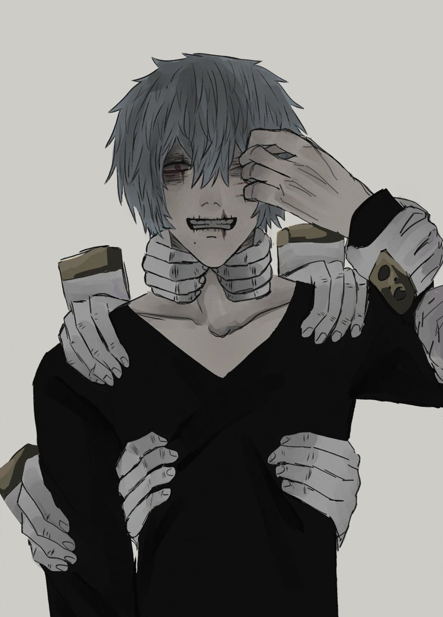 daijizyko's tweet photo. redid this kinda #shigaraki #tomurashigaraki https://t.co/NVTwHVZoCY