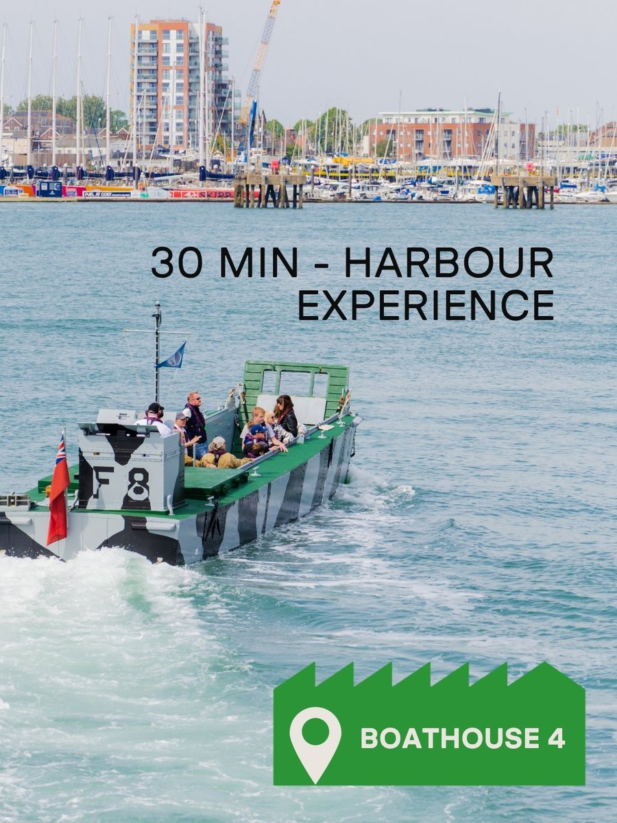 PortsmouthHQ's tweet photo. ⚓ This May Half Term (23rd–30th May), step aboard Landing Craft F8 for a unique 30-minute Portsmouth Harbour experience.

Discover local maritime heritage from the water aboard our Falklands-era landing craft, with trips running daily at 11am, 12pm, 1pm, 2pm & 3pm.

🎟 £12 Adult
🎟 £6 Child (5–15)
🎟 Family Ticket (2 Adults + 2 Children) £30

📍 Portsmouth Historic Quarter
🎟 Book now - link in bio / https://t.co/OCaW5iH1Ab

#Portsmouth #BoatTrips #FamilyDaysOut #ThingsToDoPortsmouth