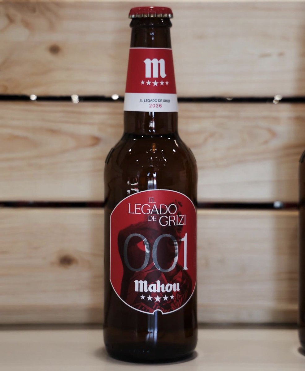 EmilioJuarez96's tweet photo. Regalazo de Mahou, a Grizi. https://t.co/4wTXWS2CPV