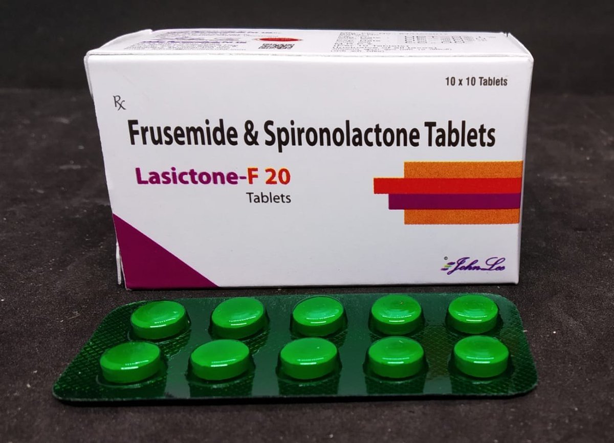 Doctors_GUILD's tweet photo. Spironolactone 100 mg + Furosemide 40 mg

This famous combination used for which condition? https://t.co/6uzB6VSXmJ
