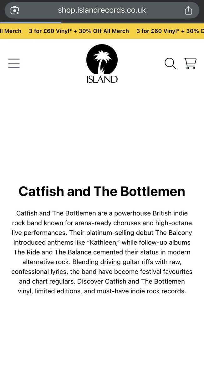 catbupdates_'s tweet photo. island records have updated catfish’s description on their (islands) website! https://t.co/5F0tEv6Dsk