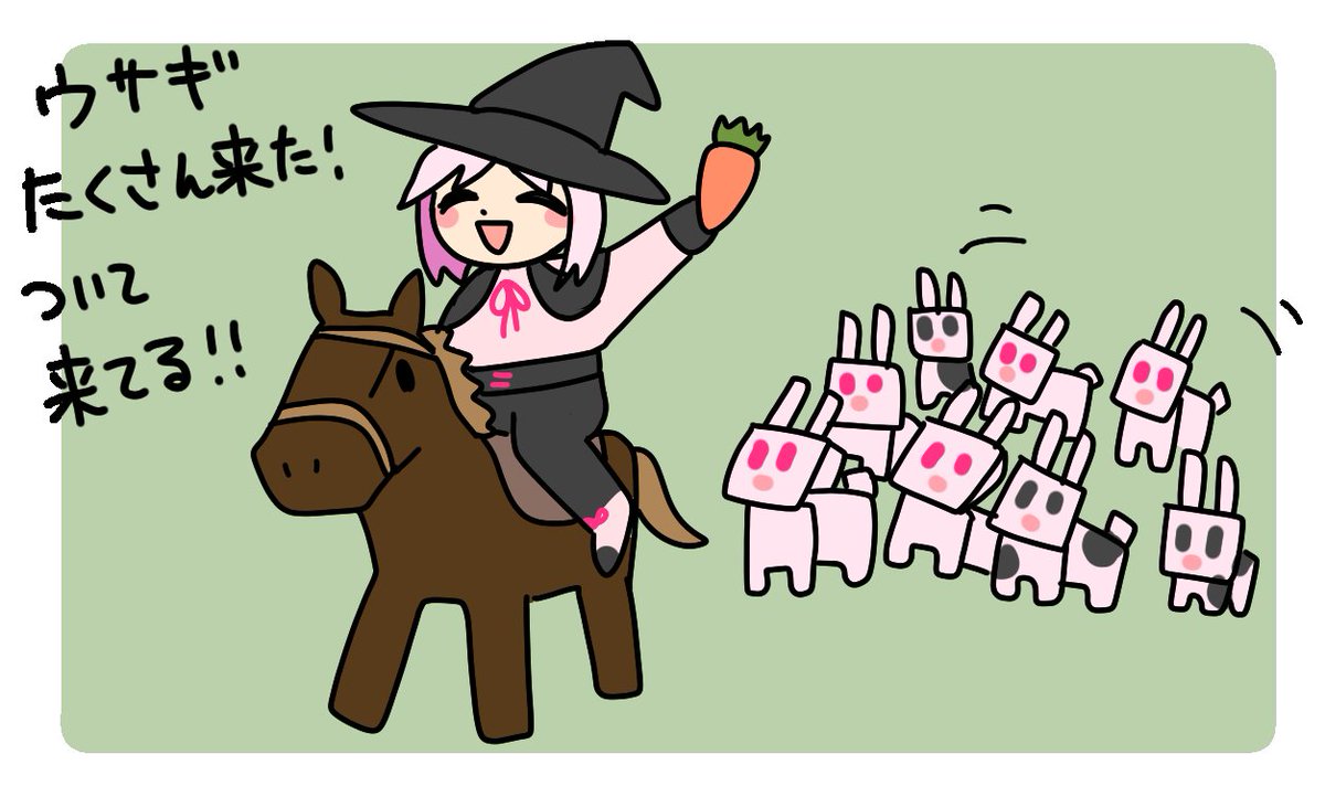 mtare12's tweet photo. マイクラ新サーバー！動物たちに翻弄されわちゃわちゃのニコさんかわいかった〜
#ニコ・A・rt https://t.co/kiwdy2dDyX