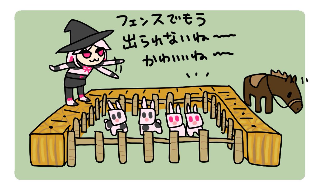 mtare12's tweet photo. マイクラ新サーバー！動物たちに翻弄されわちゃわちゃのニコさんかわいかった〜
#ニコ・A・rt https://t.co/kiwdy2dDyX