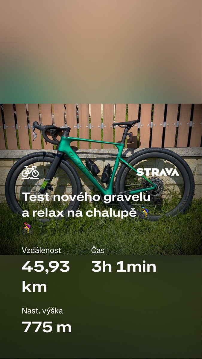 IvanMikula71's tweet photo. Pohodový test nového gravelu Wilier Rave na chalupě 🚴‍♂️🚴‍♀️ https://t.co/VrlBF3xwe5