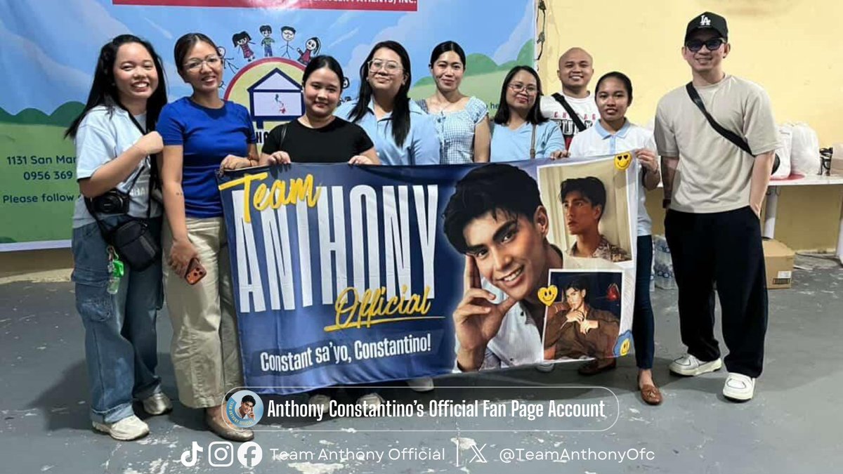 TeamAnthonyOfc's tweet photo. A room full of smiles, laughter, and hearts willing to give their time for the kids of Bahay Aruga. 🩵

To all the Colonies who showed up and shared their energy, thank you for making this activity warm, joyful, and meaningful. Your presence brought happiness not only to the children, but to everyone who became part of this special day.

Moments like these remind us that kindness, time, and genuine presence can make a lasting impact. Thank you for being with us, and we hope to see you again in our future activities! ✨

#AnthonyConstantino
#PreBirthdayCelebrate
#TeamAnthonyOfficial