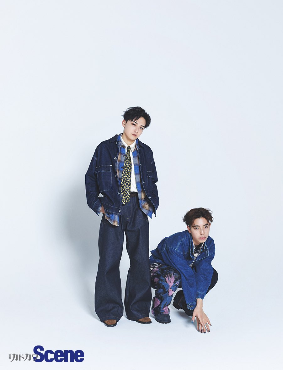 betsukado_scene's tweet photo. /／
　2号連続登場 #STARGLOW
　✨表紙号は30ページ特集✨
\＼

#KANON #GOICHI 
特別に本誌未掲載カットを公開📸

📣別冊カドカワScene 16｜https://t.co/9xr4iP0ZEy
📣別冊カドカワScene 15｜https://t.co/ZvFDKZLcIA https://t.co/fIrF7a6rpc