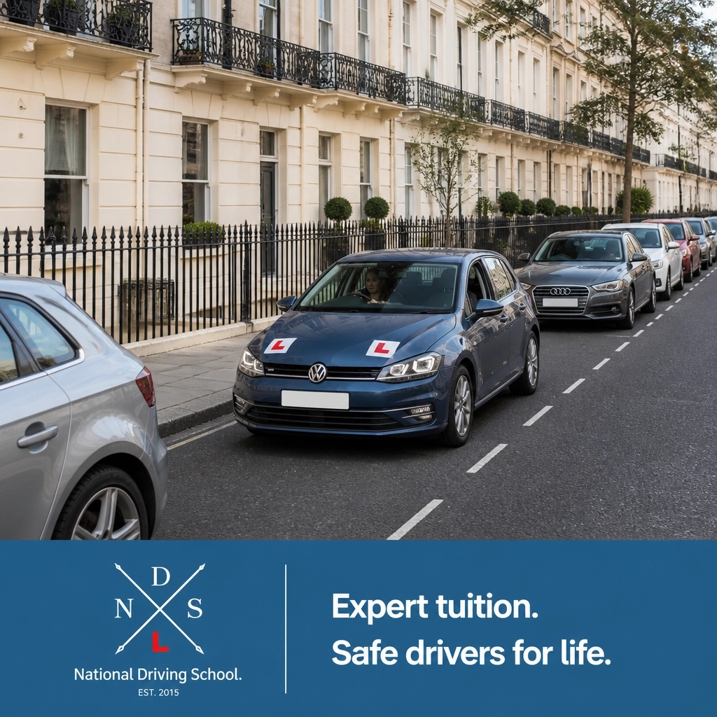 NationalDrivin1's tweet photo. Parallel parking like a pro! 🅿️✨ Cheltenham’s side streets can be tight, but our manual instructors break down the maneuver into simple steps. Perfect your reference points with us! #ParallelPark #CheltenhamDriving #ManualSkills #DrivingLessonsUK https://t.co/Ooovz5PtLz
