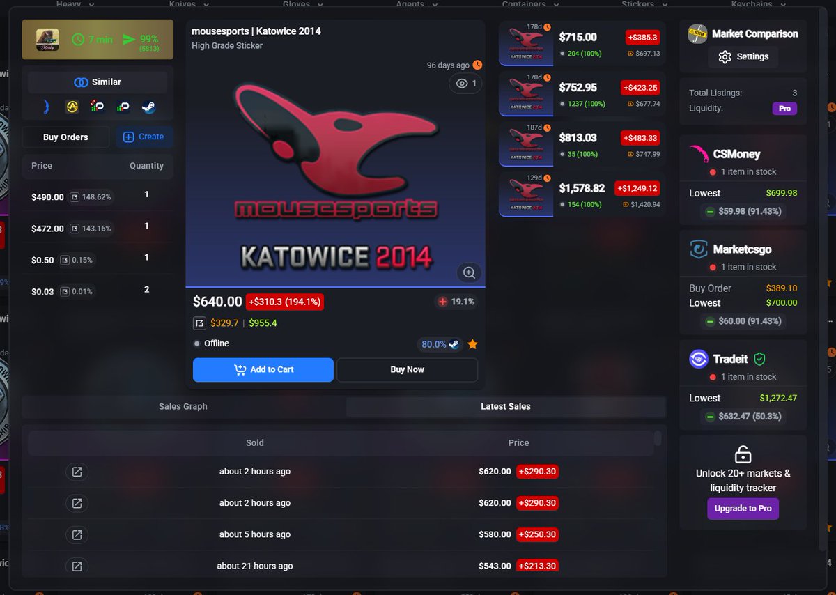 Tech-savvy 💸 BUYING SKINS 24/7 tweet media