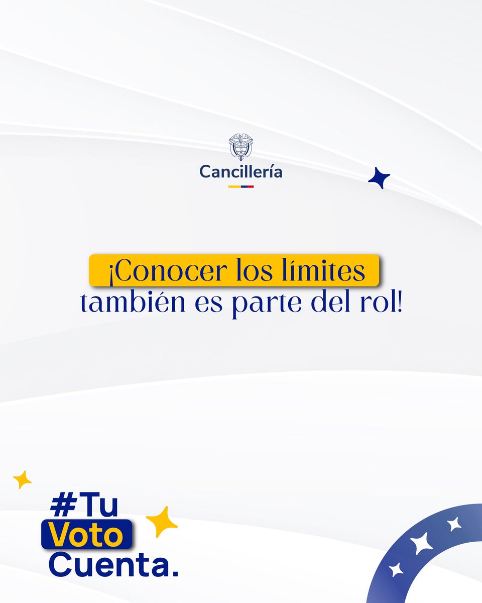 CancilleriaCol's tweet photo. Esto es lo que no debes hacer como testigo electoral durante las elecciones presidenciales de 2026.
Jornada electoral en el exterior: Del 25 al 31 de mayo en los consulados. El 31 de mayo en las secciones consulares.
- Portar prenda de vestir o distintivo con propaganda electoral durante la jornada.
- Reemplazar u obstaculizar la labor de los jurados de votación o de cualquier autoridad.
- Actuar como guía electoral o realizar orientaciones a los ciudadanos.
- Ser acompañante de votantes dentro del recinto.
- Expresar ofensas, difamaciones o calumnias contra instituciones, autoridades, partidos o candidatos.
- Interferir con el normal desarrollo del proceso electoral.
¡Conocer los límites también es parte del rol!