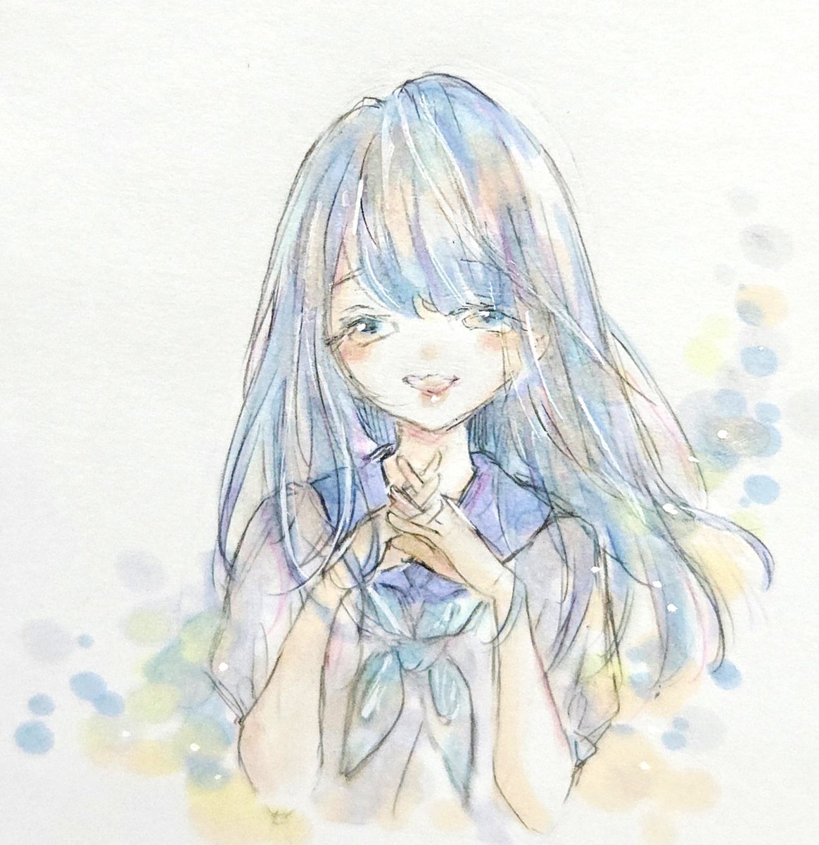 鎧塚みぞれ 「リメイクしました。どうしても描けなくなった部分もあるけど成長はしてると思います 」|ヨシナのイラスト