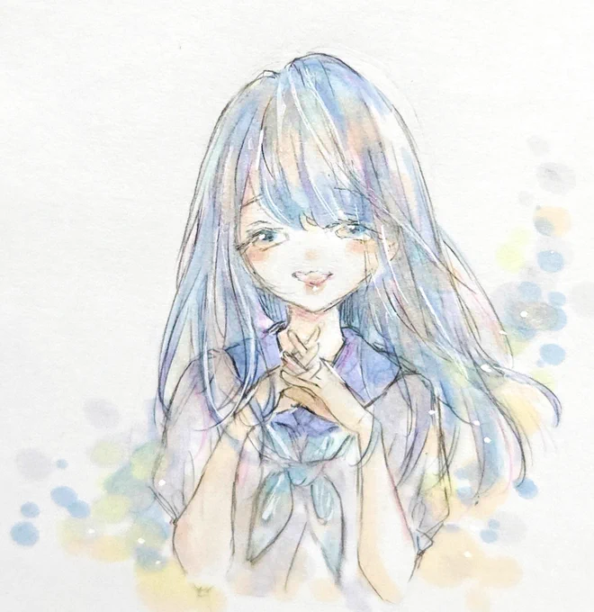 リメイクしました。どうしても描けなくなった部分もあるけど成長はしてると思います ←2018年 2026年→ #私はここまで成長しました見た人もやる
