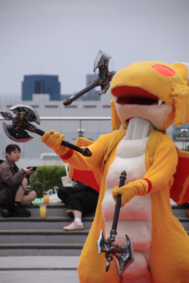 t7s4e's tweet photo. 2026/05/23

#デザフェス63 
#ジャグリングドラゴンヒョウガ くん https://t.co/mCOvBJHtG3