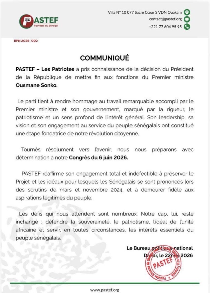 AfricanAnalysts's tweet photo. Much of the commentary surrounding the recent #Senegalese political turmoil misses the mark. Most analyses superficially reduce the conflict to a question of whether Sonko should defer to presidential authority and accept a subordinate role.1/3 https://t.co/8v8FUeZnIf