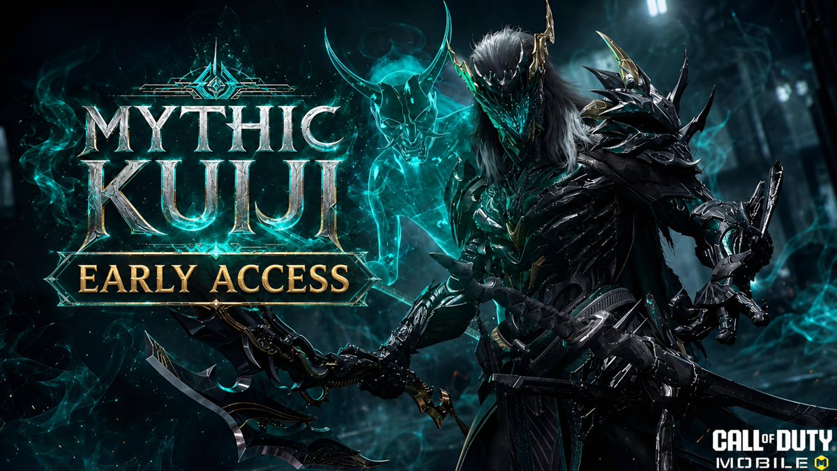 darklord_slays's tweet photo. 🚨 MYTHIC KUIJI EARLY ACCESS LIVE 🚨

Going LIVE on 5/29 with exclusive EARLY ACCESS gameplay, full Mythic Kuiji showcase, ranked grind, insane effects, and first reactions in COD Mobile 👀🔥

🎮 YouTube + TikTok LIVE
🏆 Legendary Ranked Matches
⚔️ Mythic Showcase & Gameplay
📺 YouTube Live @DarkLord Plays
🎵 TikTok LIVE @darklord_slays
#CODM #CallOfDutyMobile #MythicKuiji #EarlyAccess #CODMobileLive #CODMGameplay