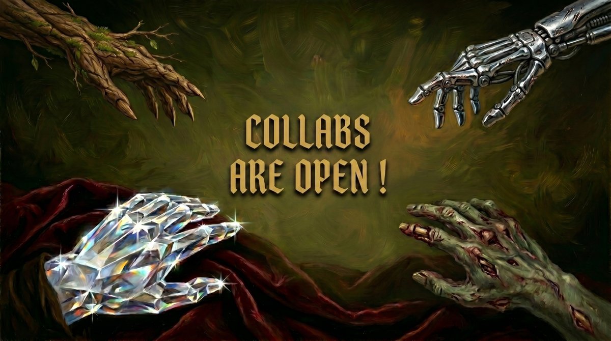 LastHandonEth's tweet photo. The Last Hand early supporter form is now closed.

If you filled it out  you're in. Accepted. No questions asked. You showed up early and that means everything

For those who missed it the window is shut  but there's still another way in

Collaborations are open. 

If you want to be part of what we're building, slide in let's talk.