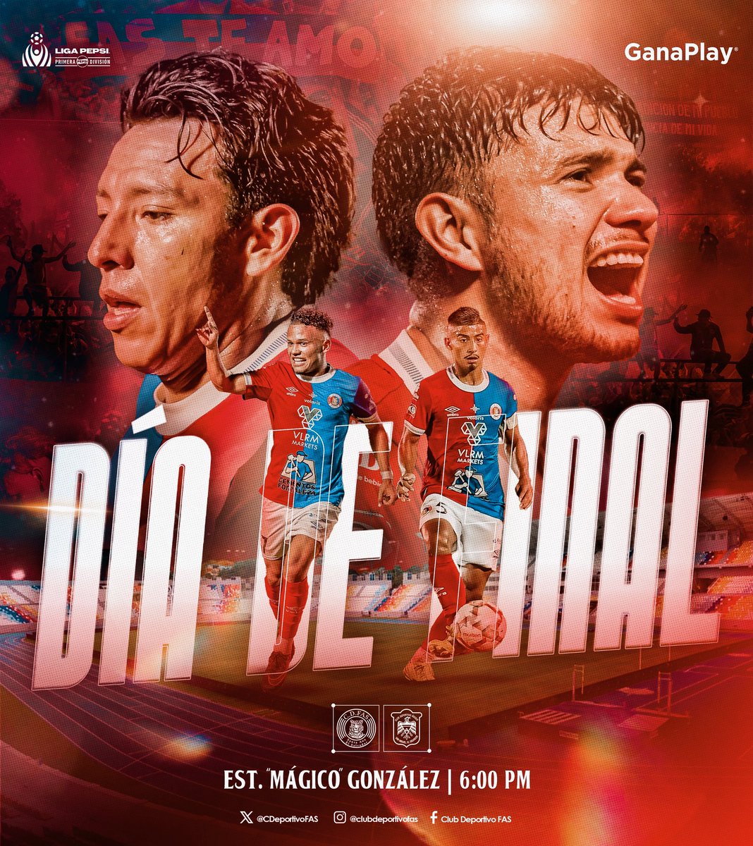 CDeportivoFAS's tweet photo. ¡¡𝑬𝑺 𝑯𝑶𝒀!!
𝑯𝑶𝒀 𝑱𝑼𝑬𝑮𝑨 𝑪𝑳𝑼𝑩 𝑫𝑬𝑷𝑶𝑹𝑻𝑰𝑽𝑶 𝑭𝑨𝑺 🐯🔴🔵

¡VAMOOO’ MI CAMPEÓN QUEREMOS LA COPA! 🤩🎶

#cdfas #tigrillos https://t.co/RHxqsPVAbQ