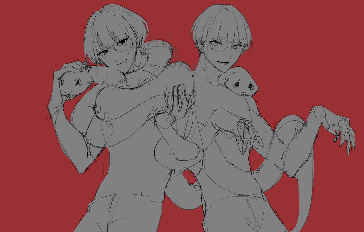 suminomomisu's tweet photo. 未完成のままな絵
#OC #イラスト #一次創作 https://t.co/yVvaPHNn1p