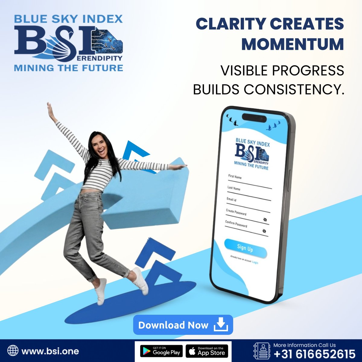 BlueSkyIndex's tweet photo. Clarity creates momentum. 🚀
Visible progress builds consistency — and consistency drives success. 📈
Download the app:
Google Play: https://t.co/pP8BYqjydk
App Store: https://t.co/LnbqJxjYee

#BlueSkyIndex #BSI #GoalTracking #ProgressTracking #ProductivityTools #growthmindset https://t.co/fT3hHdsL4E