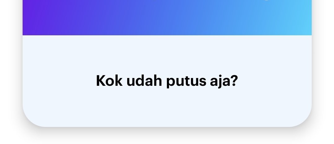devari0n's tweet photo. ㅤㅤㅤ
💬 Ya.. karena diputusin 😶
ㅤㅤㅤ https://t.co/TYMSu9a4Xf
