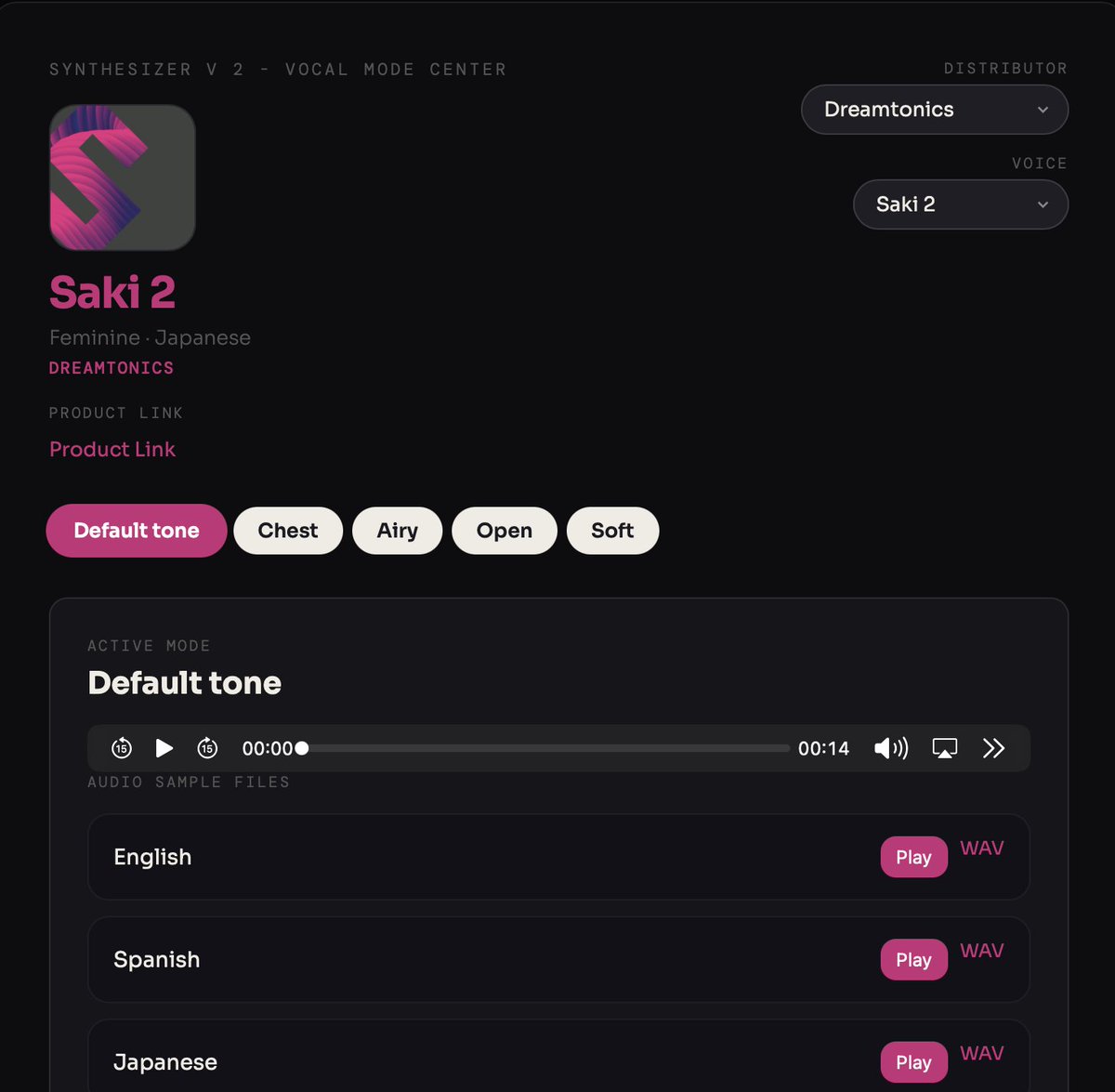 Sparkl_P's tweet photo. Update three!! Did some cleaning up and as per @lilprincepoet's request I added product links for all the available voices! This should be in a good enough state for the foreseeable future unless something comes up LOL https://t.co/2cGWs84rlL