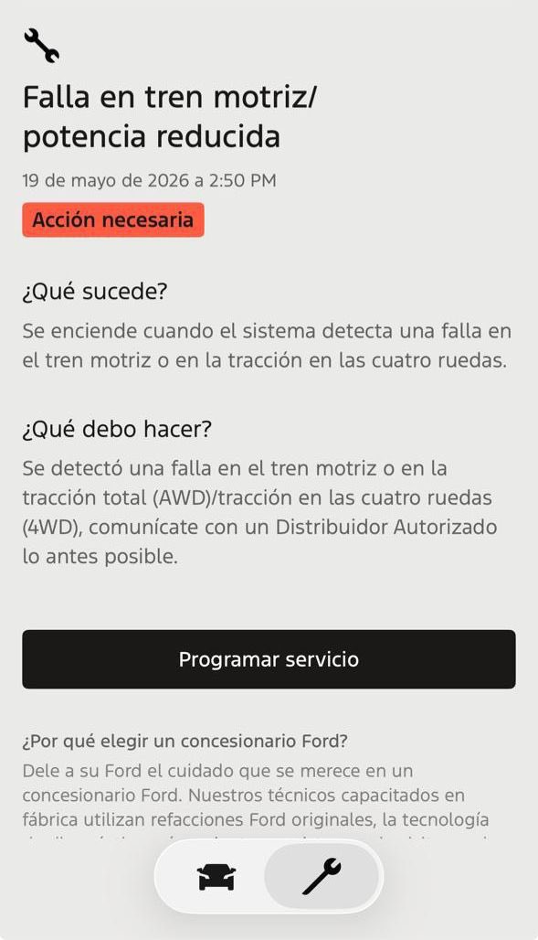 vicfer84's tweet photo. @JosRamrez636716 @Lonso0 Ok solo para actualizar 2000 kms y mi @FordMX Tremor marco falla en tren motriz, total todas las marcas ya las hacen con los pies https://t.co/nttLo0zugV