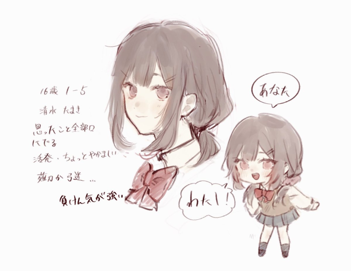si_ki00_2's tweet photo. #よりはや_キャラ練り https://t.co/qrGai2X1dE