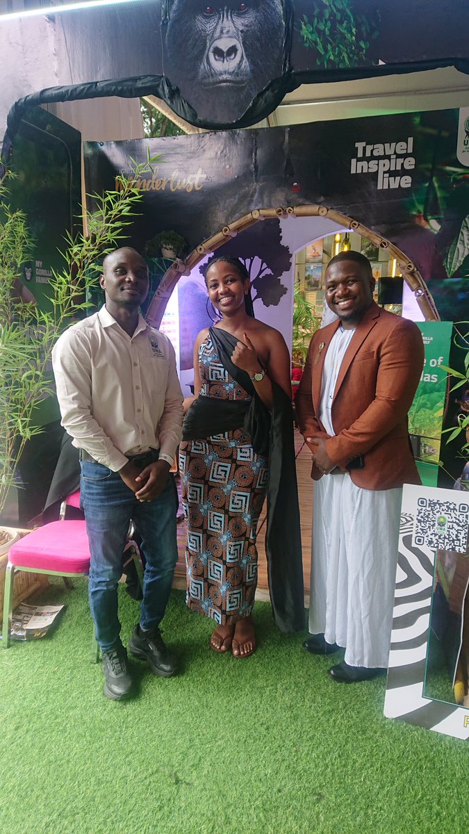 ugwildlife's tweet photo. UWA stall received a number of visitors including celebrities for business Discussion at #POATE2026 https://t.co/AxMGBWcOTK