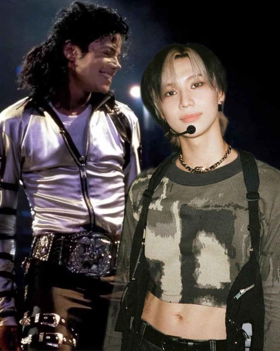 jeffbuckleboy's tweet photo. i’m tweeting out to the void but here’s michael and taemin together 😛 https://t.co/VufIW3LdvM