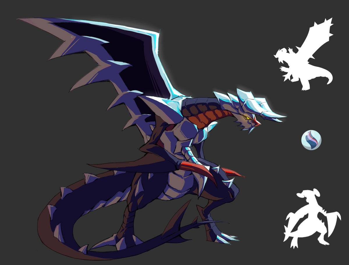 kirart1310's tweet photo. Garchomp with a Big ass sword #stoneswap https://t.co/n8V0nmTh51