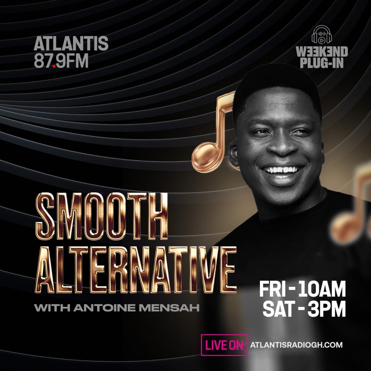 ATLANTISFM879's tweet photo. Ease into the perfect blend of smooth sounds and alternative vibes with Antoine Mensah ๐ถโจ
Good music, great energy, and a vibe worth staying tuned for.
Listen live: https://t.co/dO8w3HOuph
Atlantis Radio 87.9 FM
#SmoothAlternative #AntoineMensah #AtlantisVibes https://t.co/Q8kK9wPulI